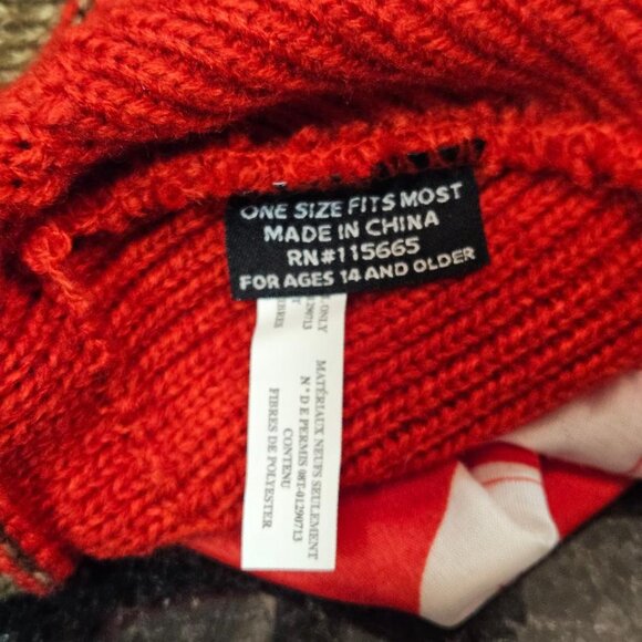 70s DELUX SOCK MONKEY PULL ON ADULT HAT - Picture 6 of 6